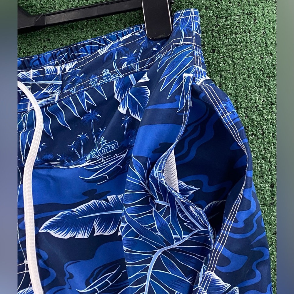 Polo Ralph Lauren Kailua Tropical Print Board Shorts Men’s Size Medium - Picture 3 of 9